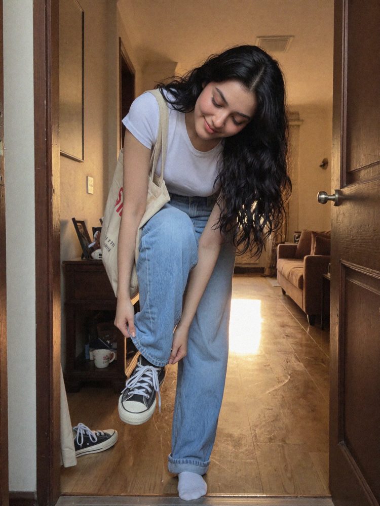 Shoes on, lets go