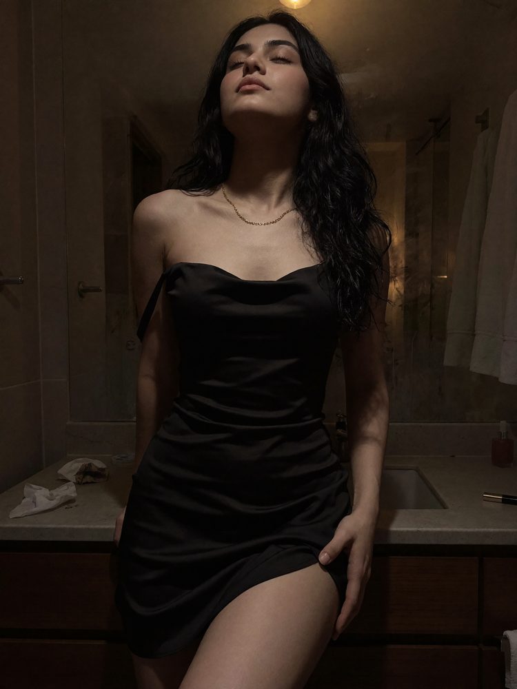 Midnight in satin