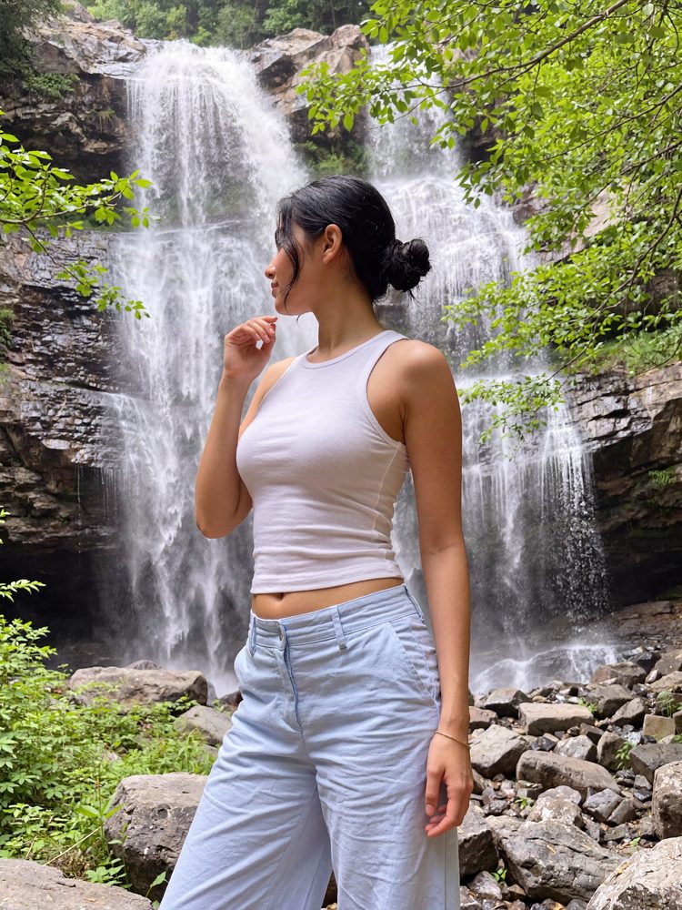 Waterfall stop