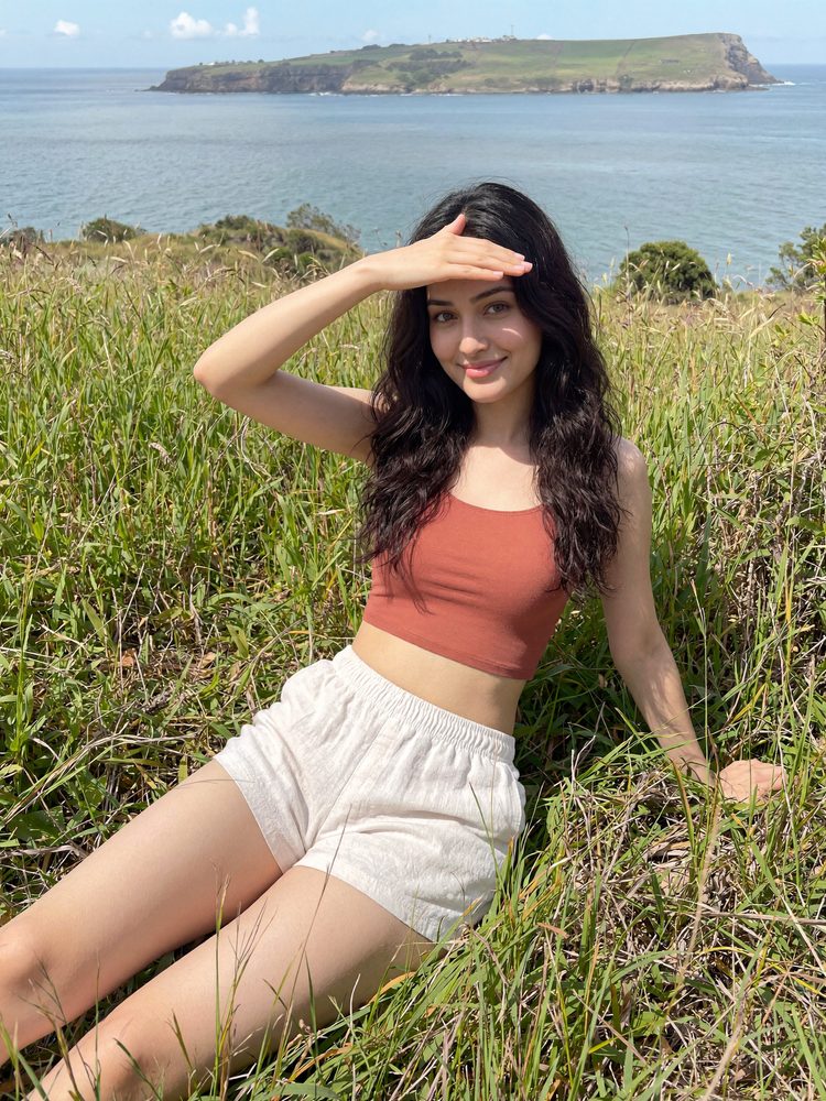 Sea breeze and grass